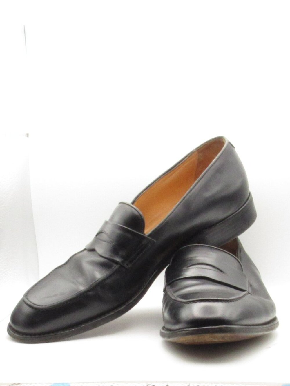 Gravati for Mitchell's of Westport Black Penny Loafers Size 10 Very Good Cond